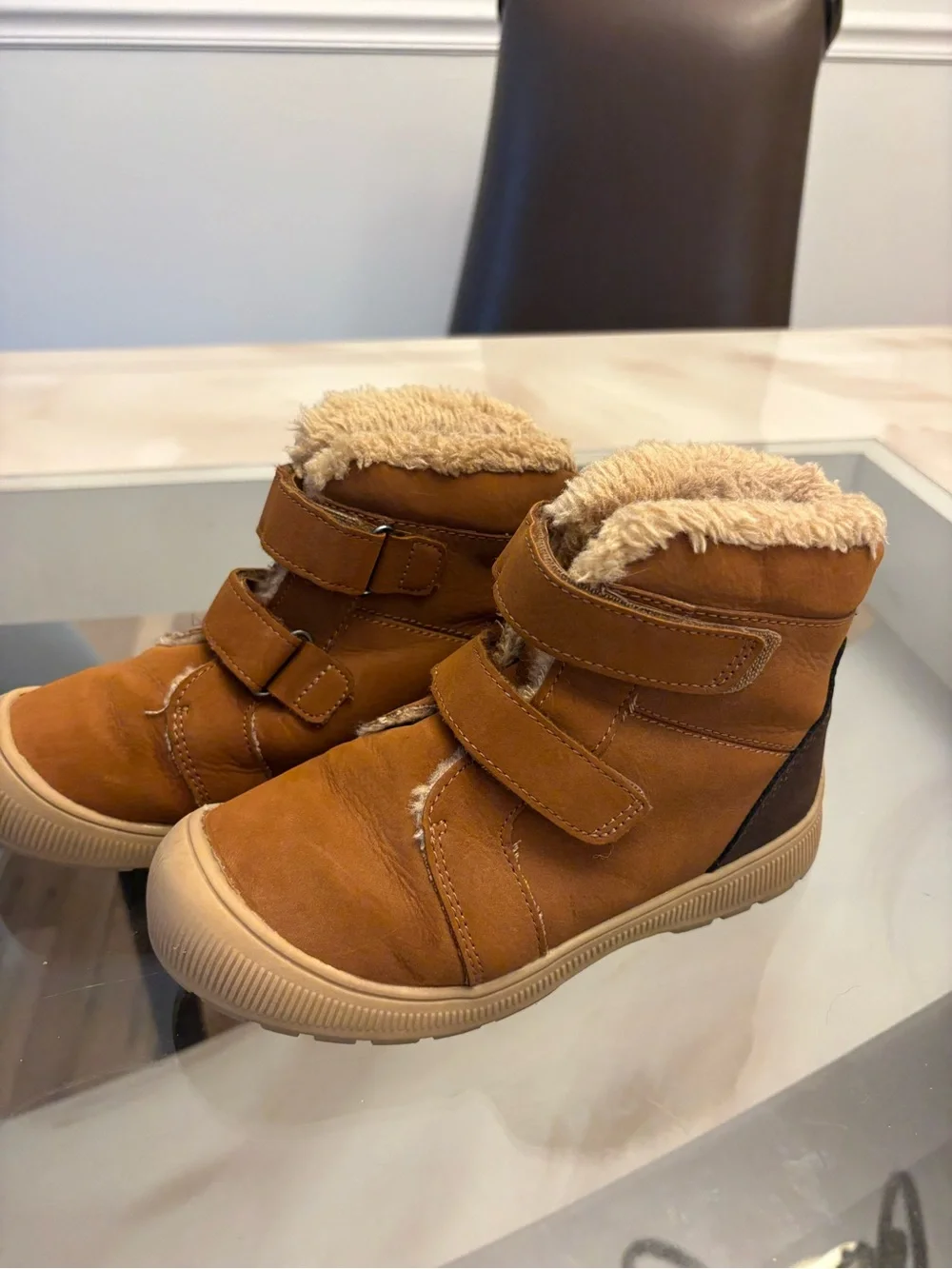 Kids Cat & Jack warm winter boots size 12